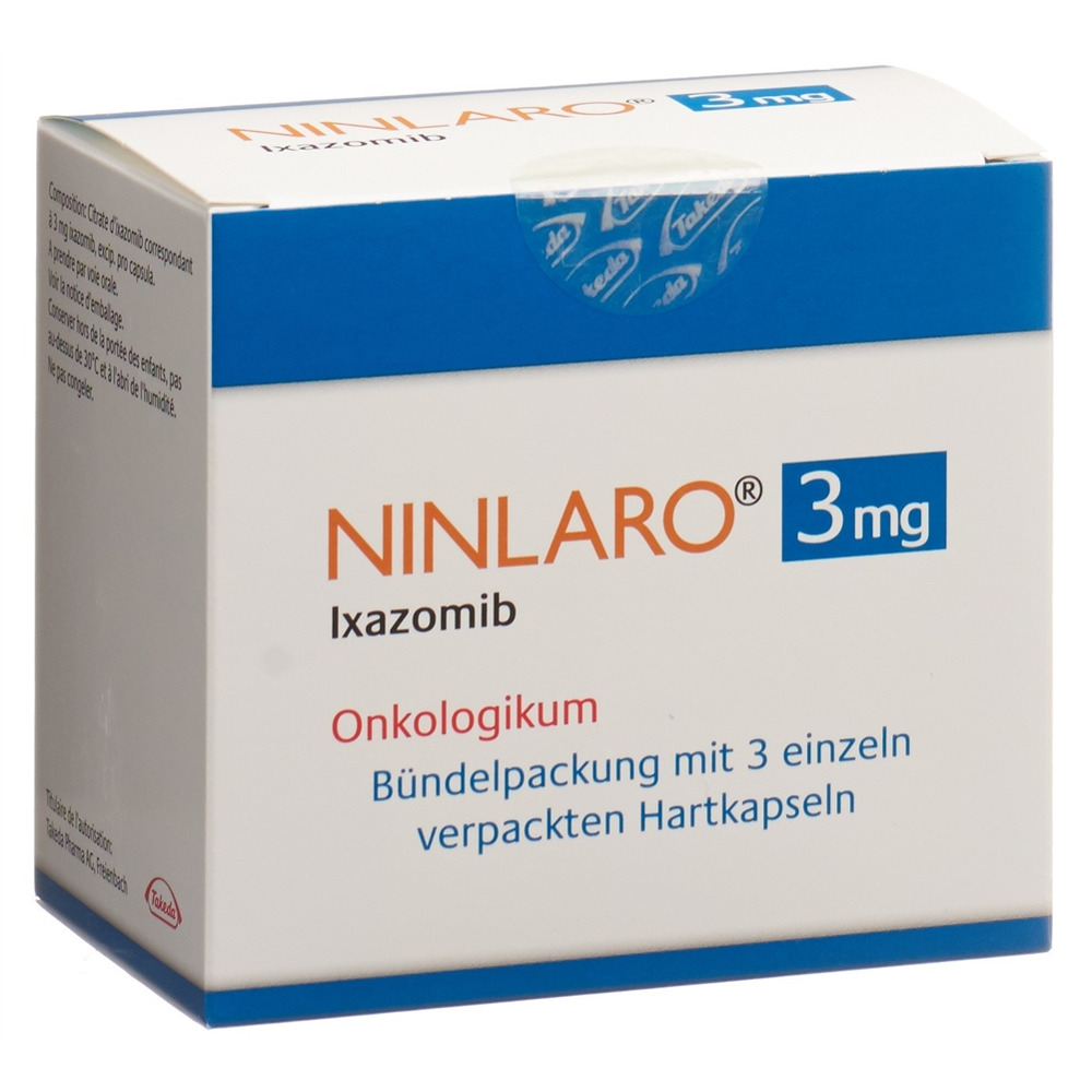 Ninlaro caps 3 mg blist 3 pce, image principale