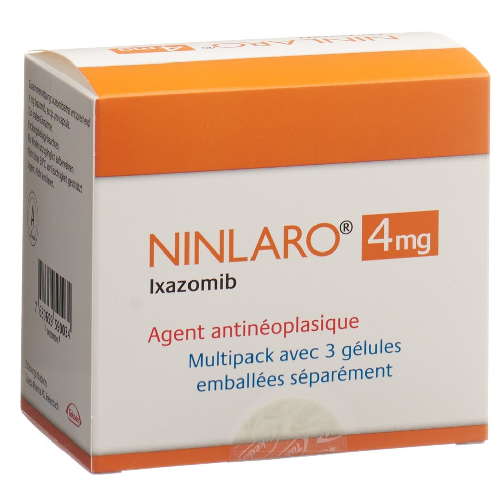 Ninlaro caps 4 mg blist 3 pce, image 2 sur 2