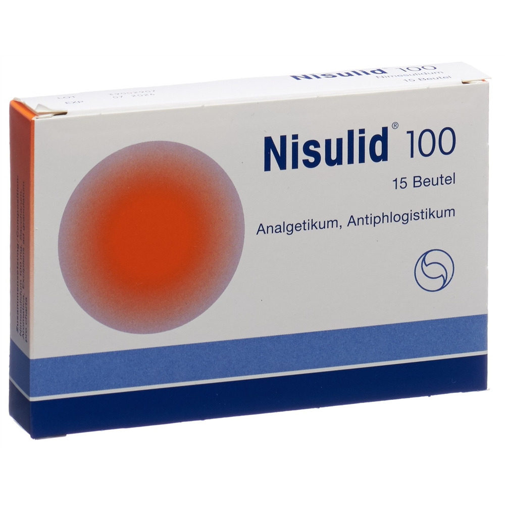 NISULID Gran 100 mg Btl 15 Stk, Hauptbild