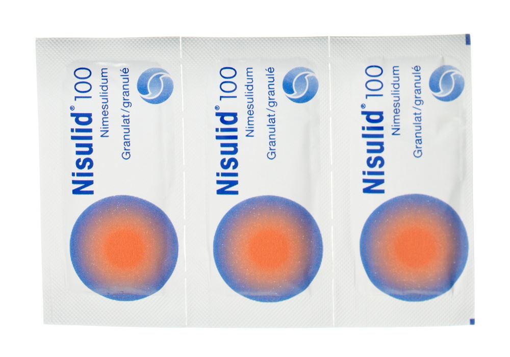 NISULID gran 100 mg sach 30 pce, image principale