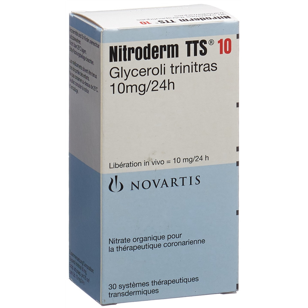 NITRODERM TTS 10 mg/24h Btl 30 Stk, Bild 2 von 2