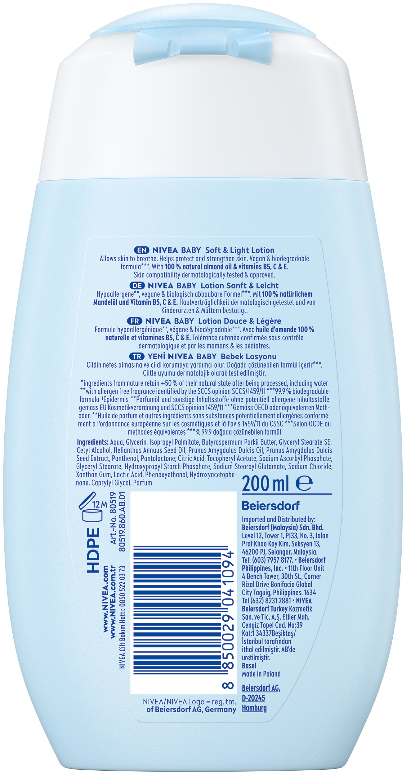 Nivea BABY lotion, image 2 sur 2