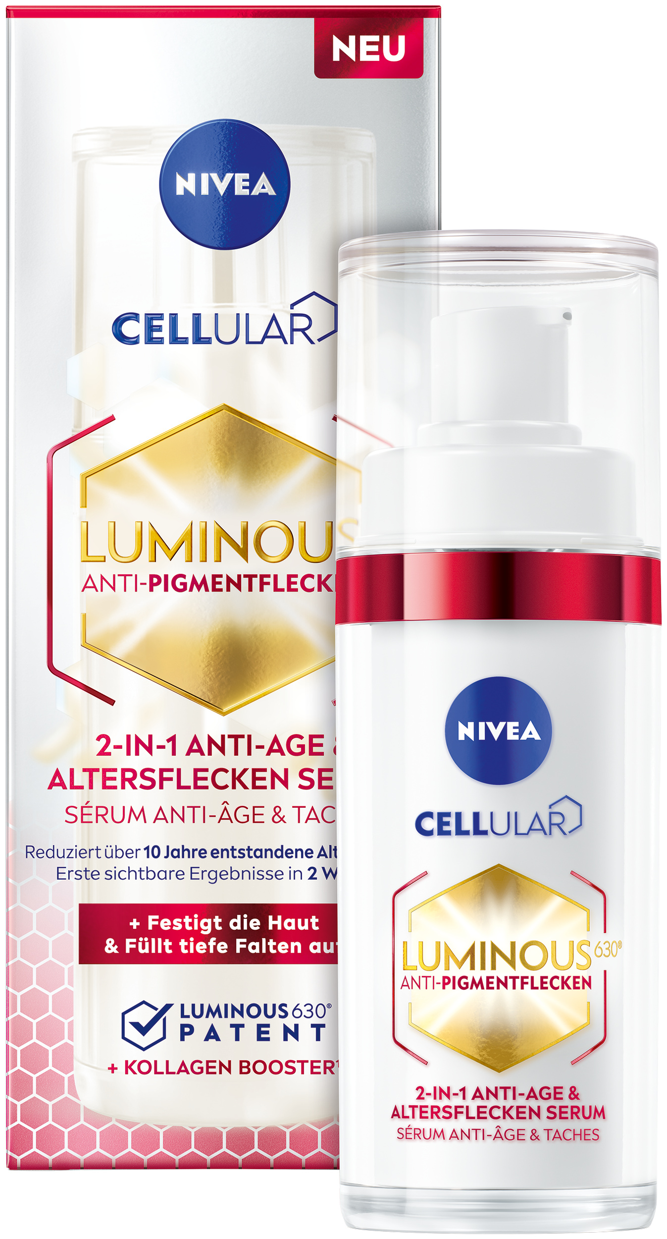 Nivea Cellular Luminous630 2in1 Serum, Hauptbild