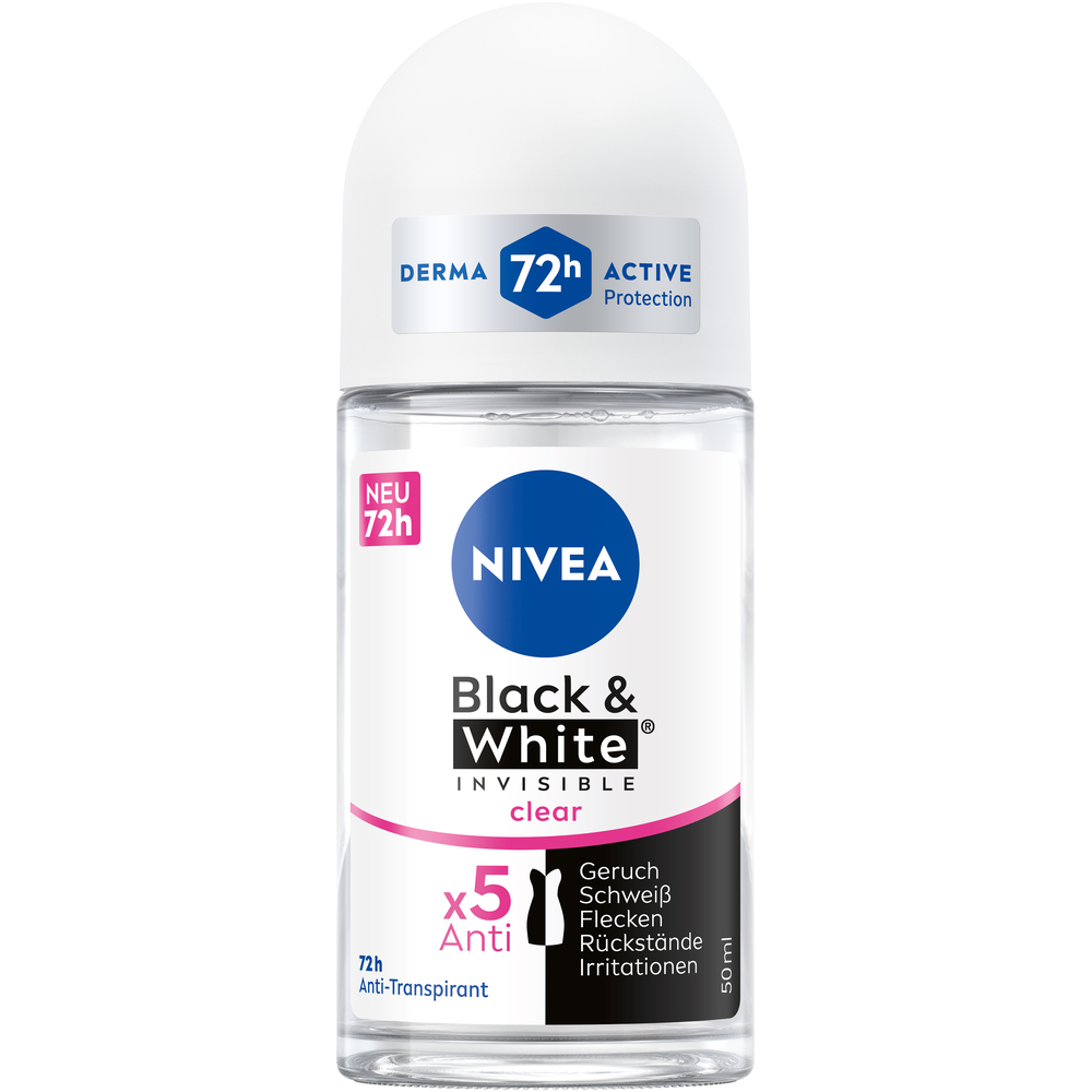Nivea déo invisible black & white