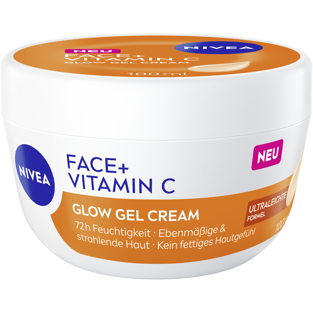 Nivea face+ vitamin C glow gel cream