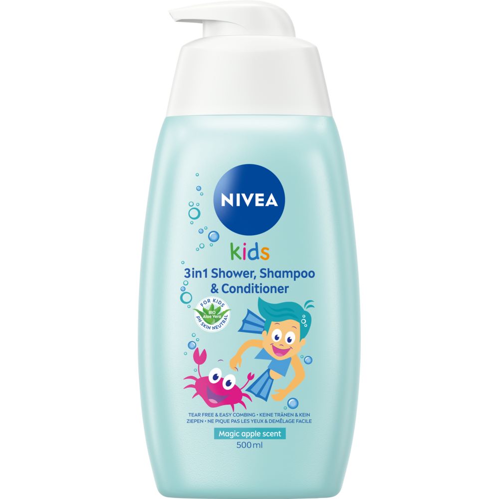 Nivea Kids 2in1 Shower & Shampoo