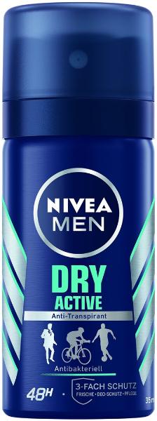 Nivea Men Deo Dry Active, Hauptbild