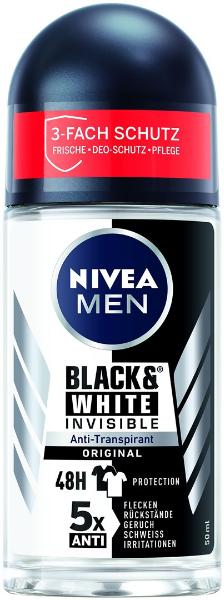 Nivea MEN Deo Invisible Black & White, Hauptbild