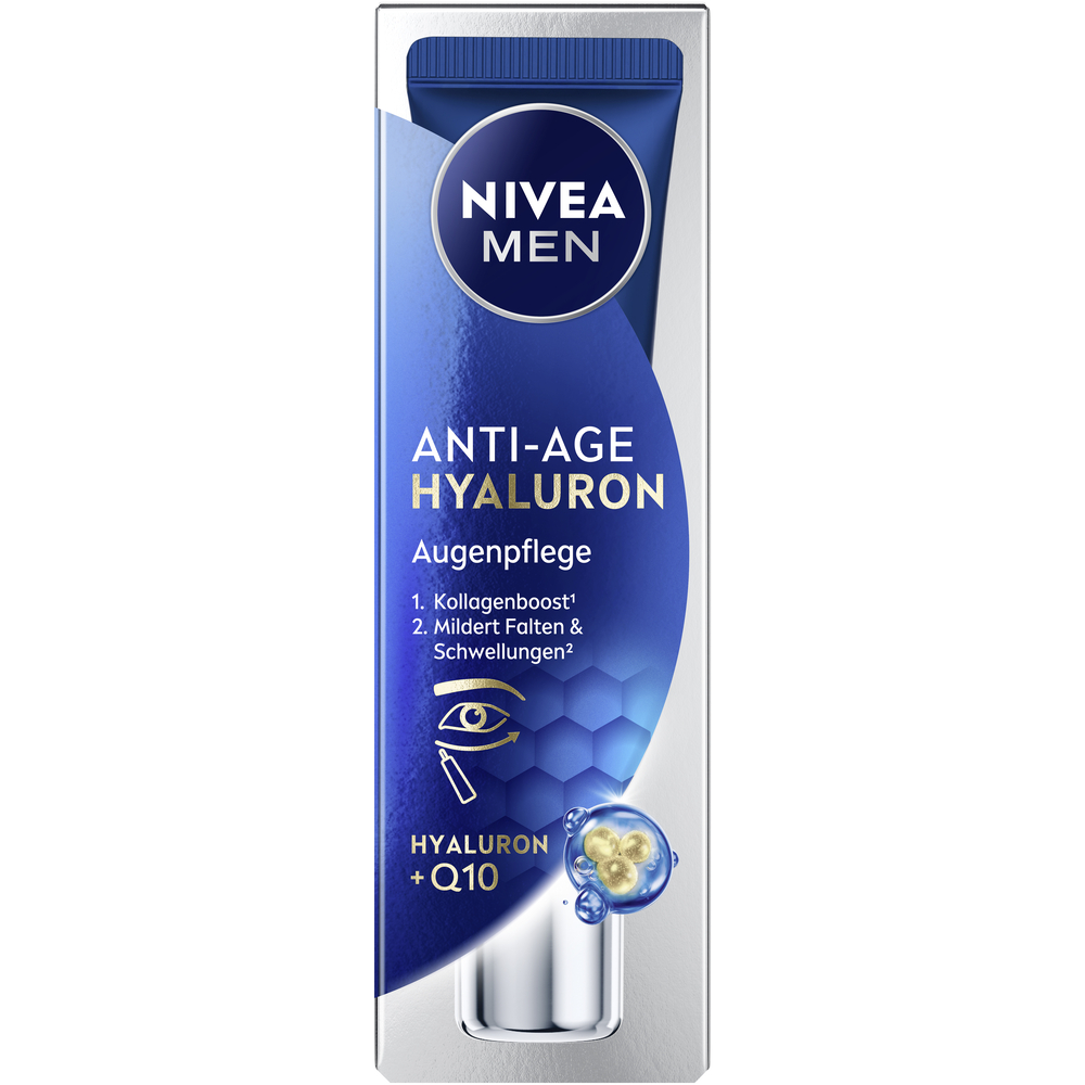 Nivea MEN Power Hyaluron & Q10 Augencreme, Hauptbild