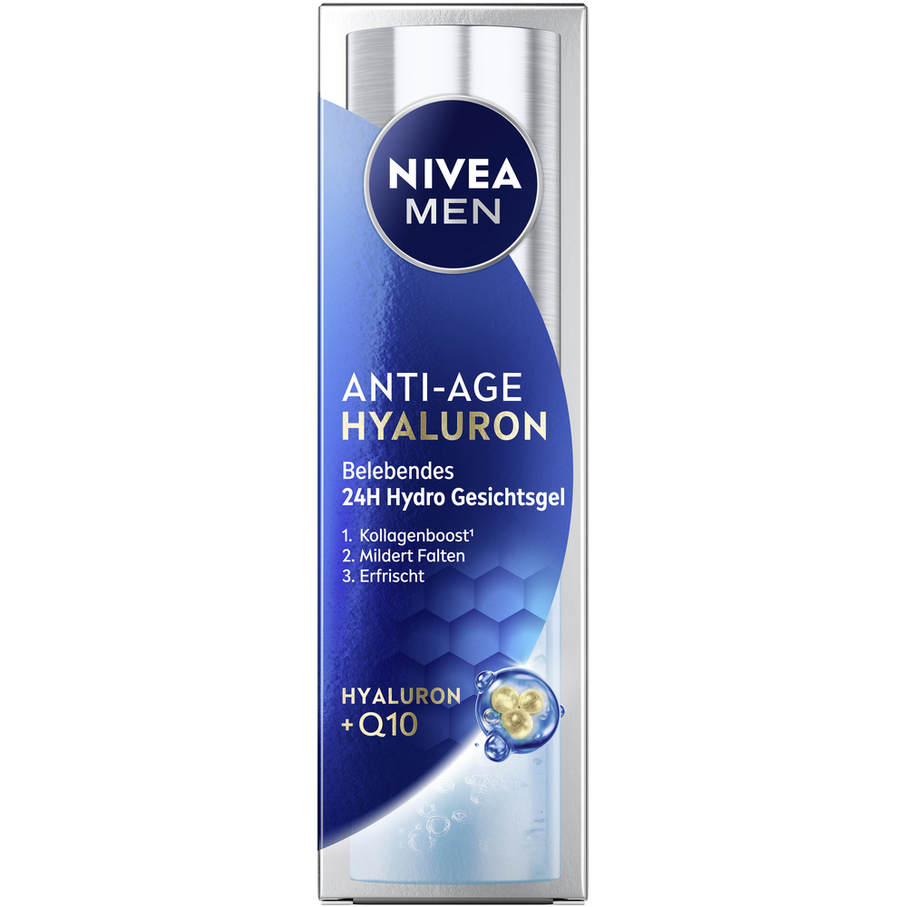 Nivea MEN power hyaluron & Q10 hydro gel