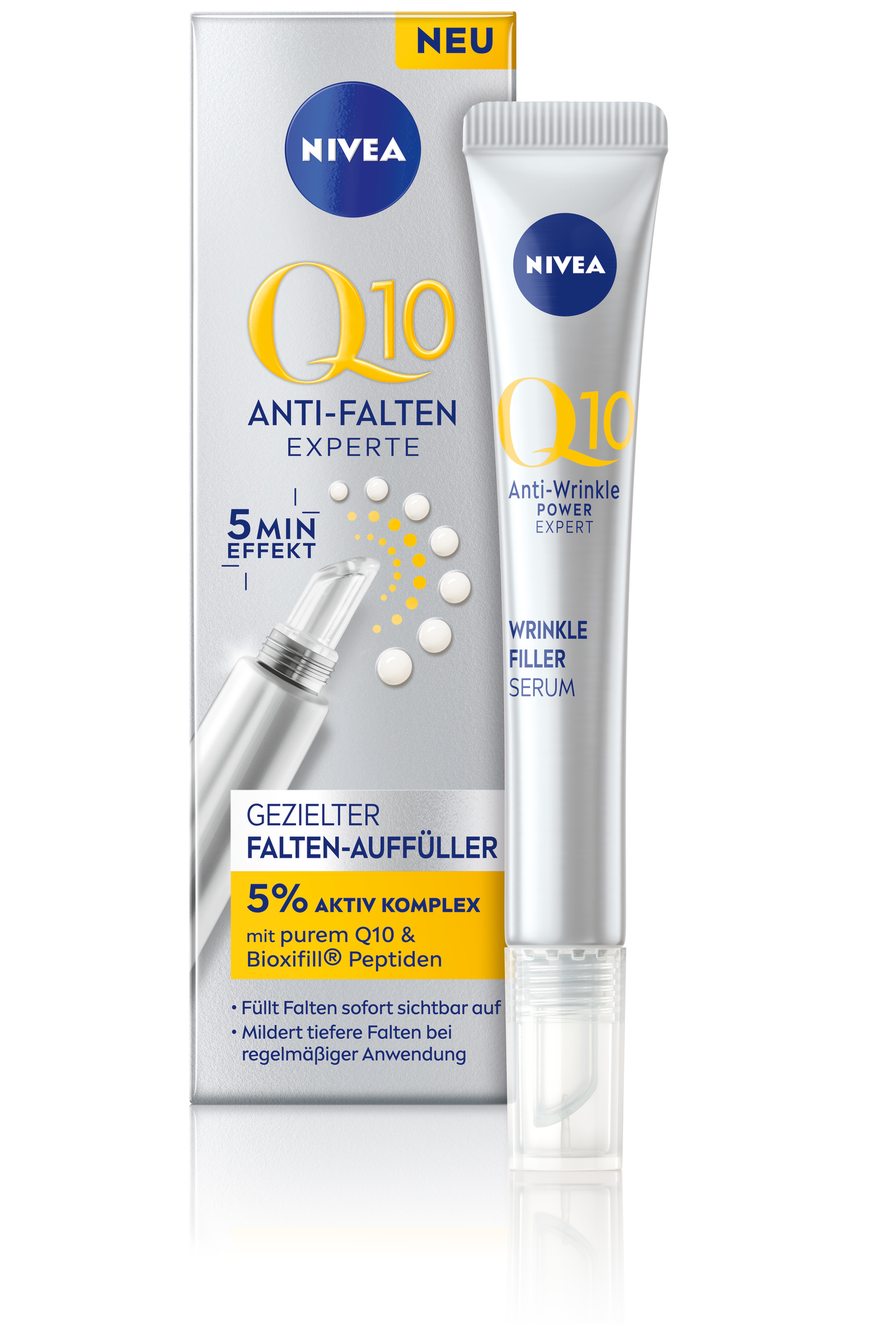 Nivea Q10 Expert gezielter Falten-Auffüller, Hauptbild