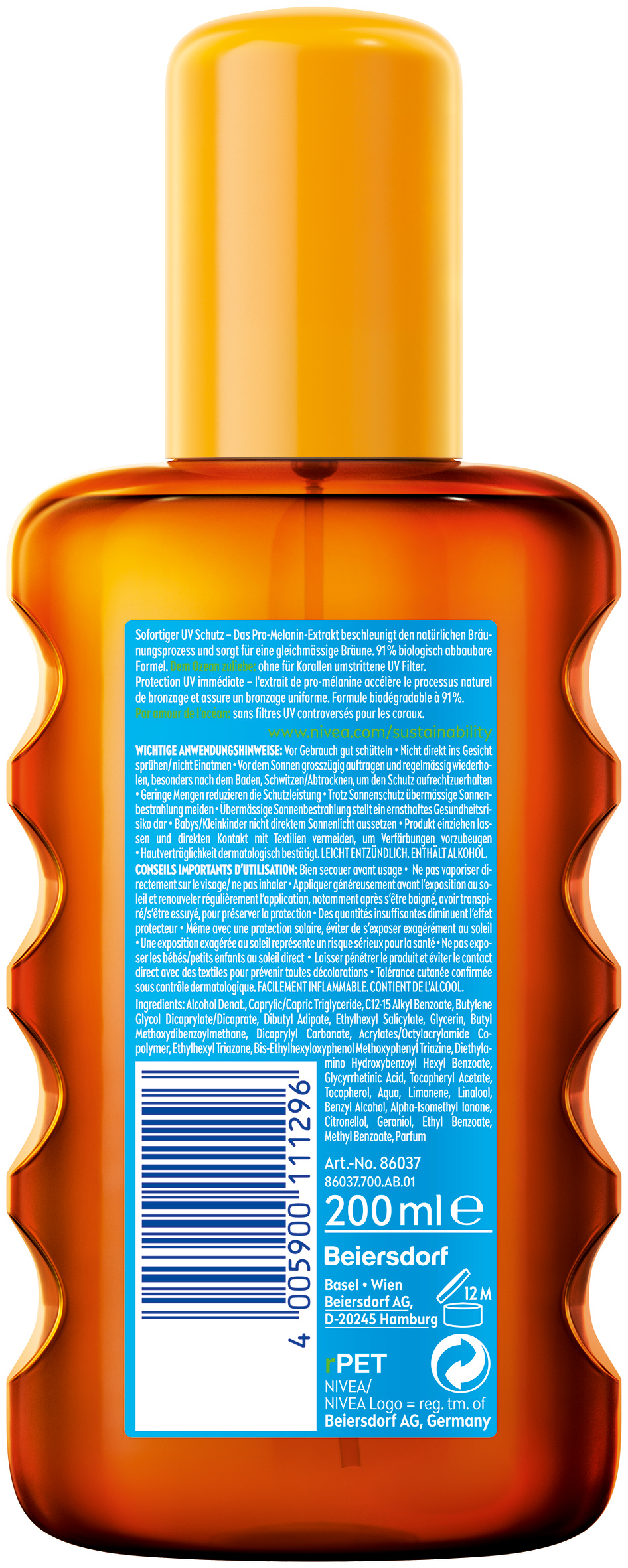 Nivea SUN Protect & Bronze Sonnenöl, Bild 2 von 2