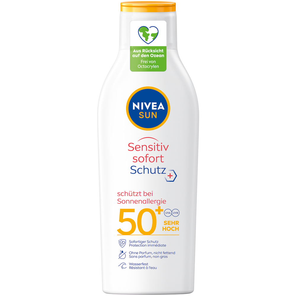 Nivea SUN sensitive immediate protect lotion solaire