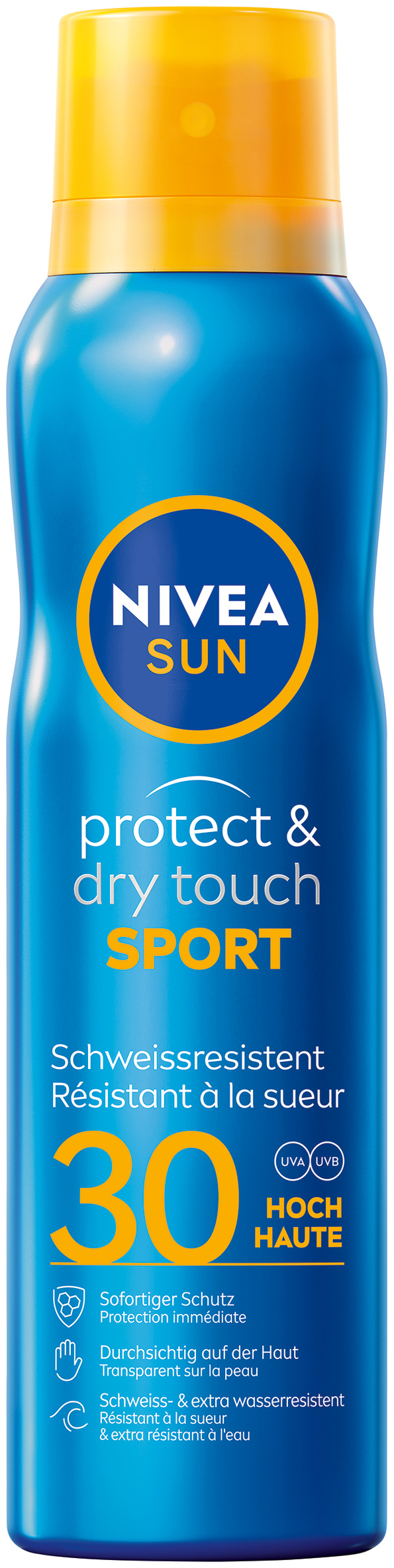 Nivea SUN UV Dry Protect Sport Sprühnebel, Hauptbild