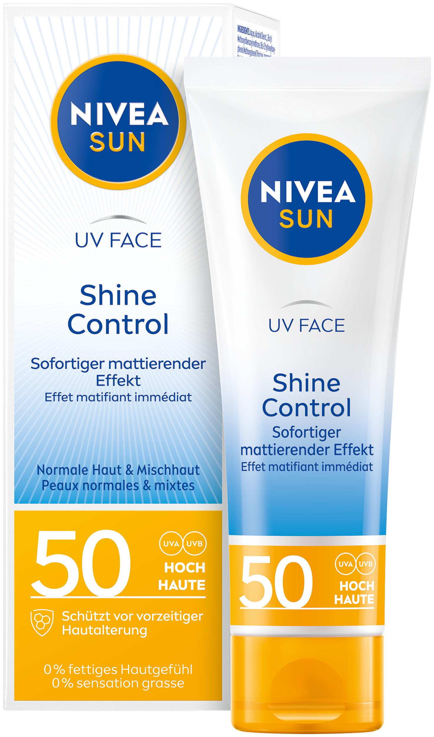 Nivea SUN UV face shine control, image 2 sur 3