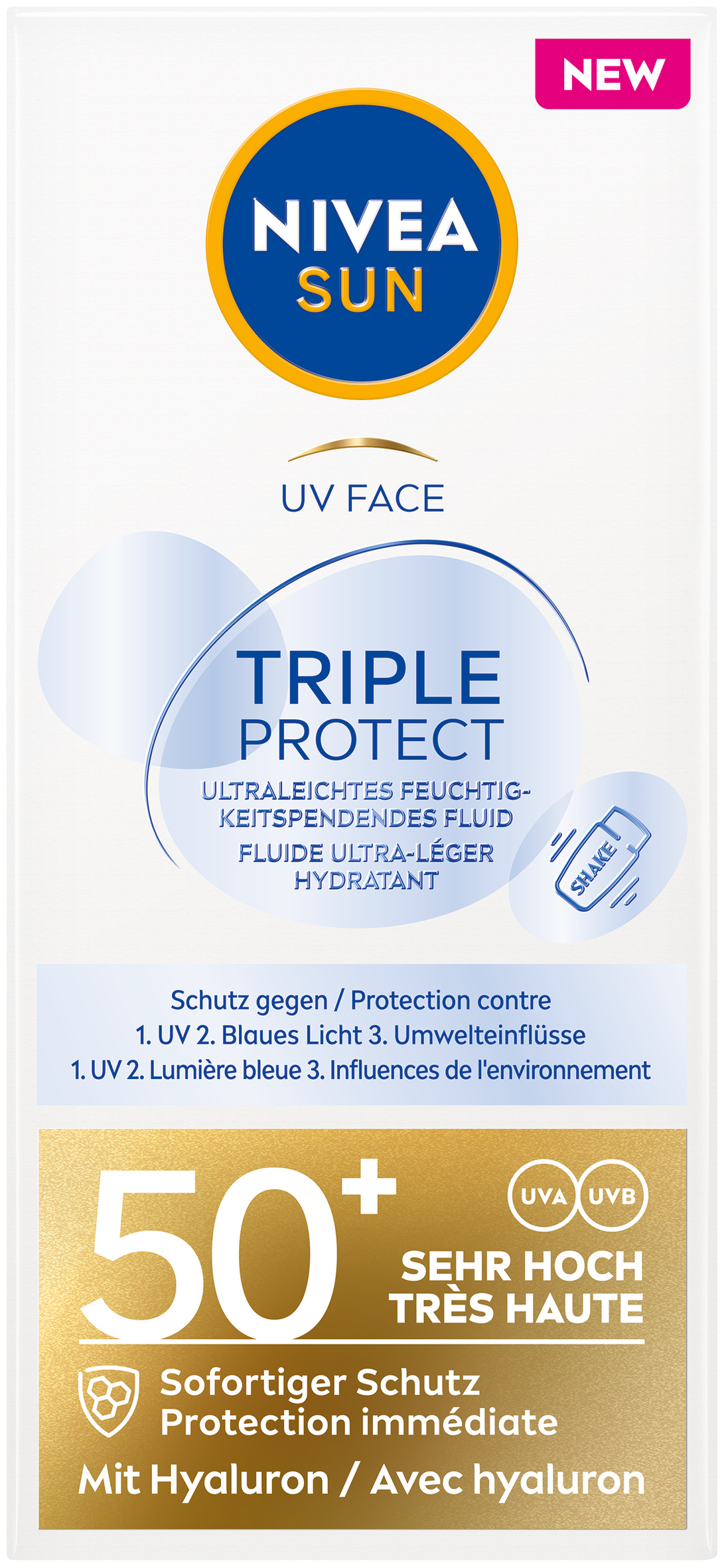 Nivea Sun UV Face Triple Protect, image 3 sur 3