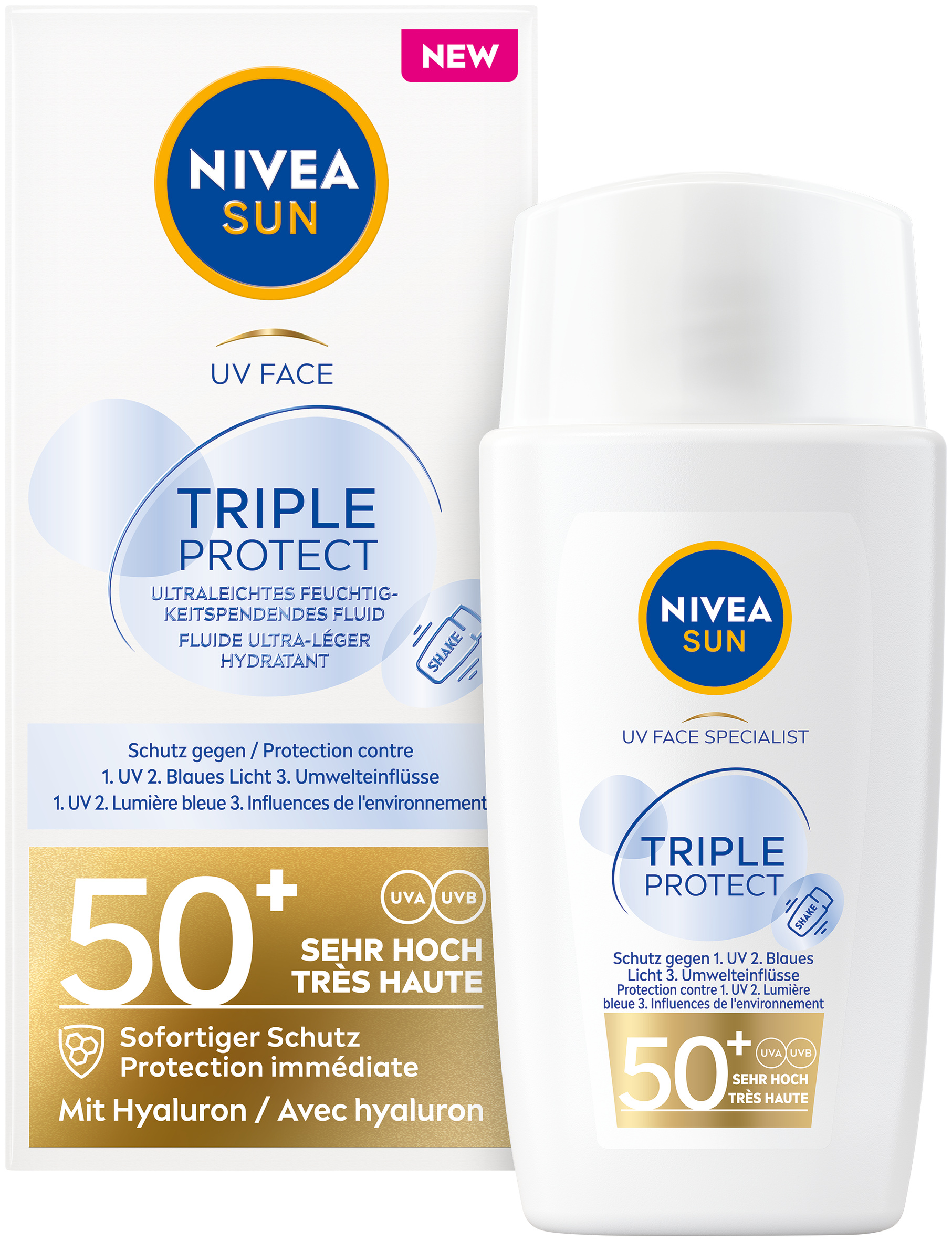 Nivea SUN UV Face Triple Protect, Hauptbild