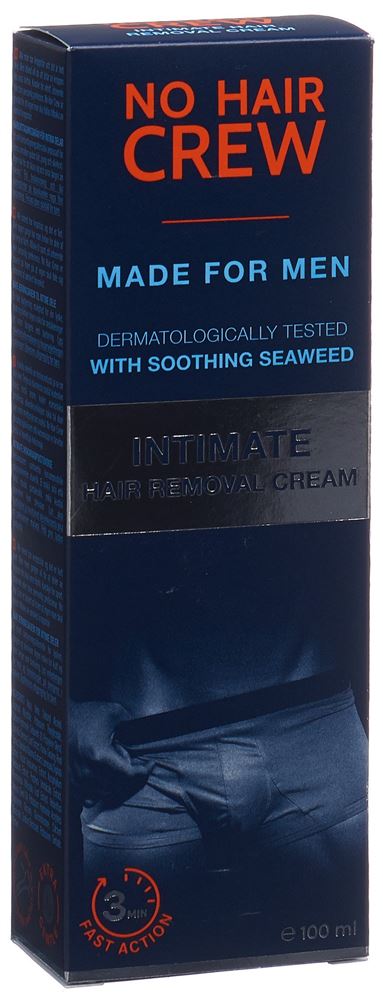 NO HAIR CREW Crème dépilatoire intime