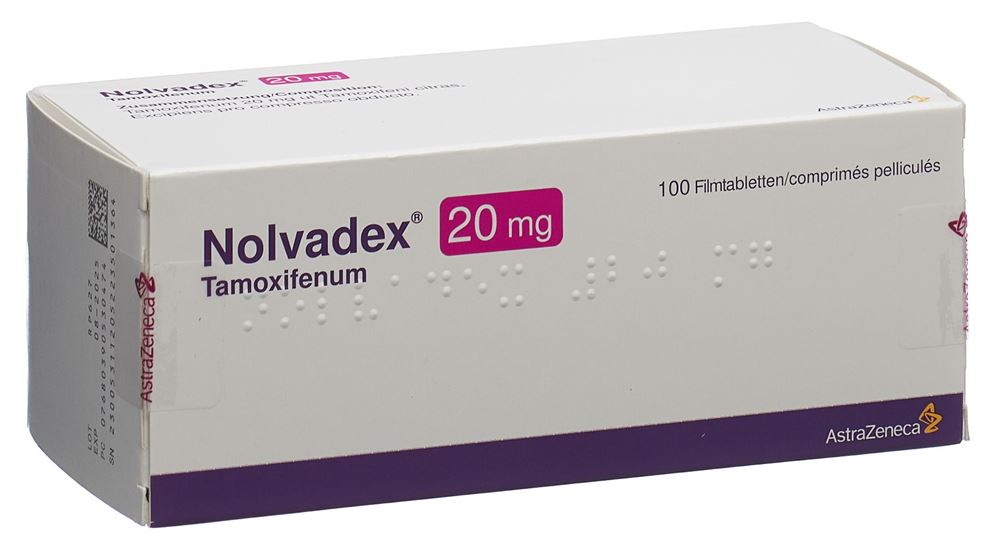 Nolvadex cpr 20 mg blist 100 pce, image principale