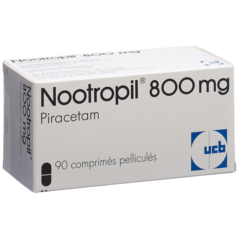 NOOTROPIL cpr pell 800 mg blist 90 pce, image 2 sur 2