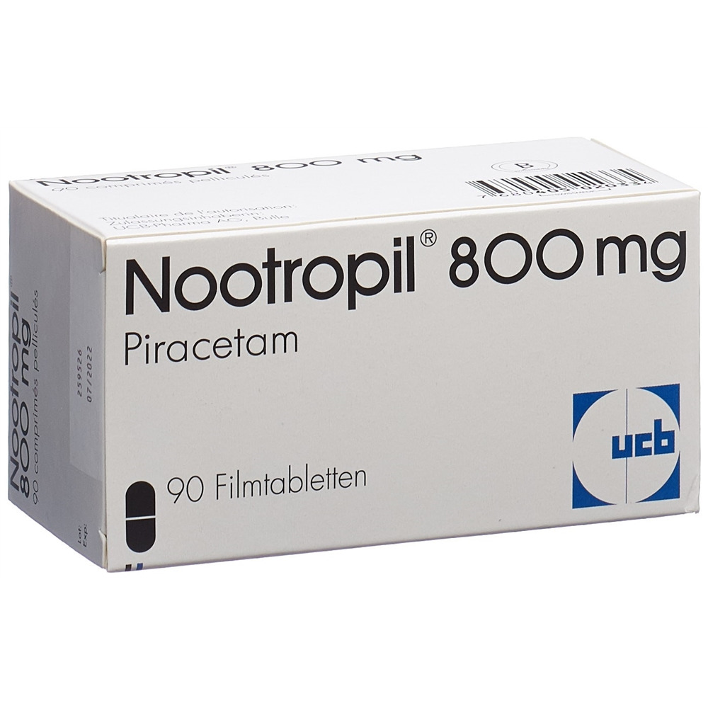 NOOTROPIL cpr pell 800 mg blist 90 pce, image principale