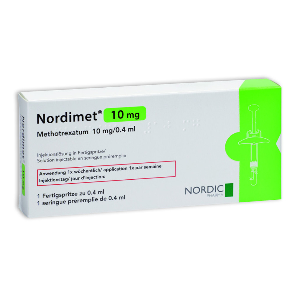 NORDIMET Inj Lös 10 mg/0.4ml Fertigspritze Fertspr 1 Stk, Hauptbild