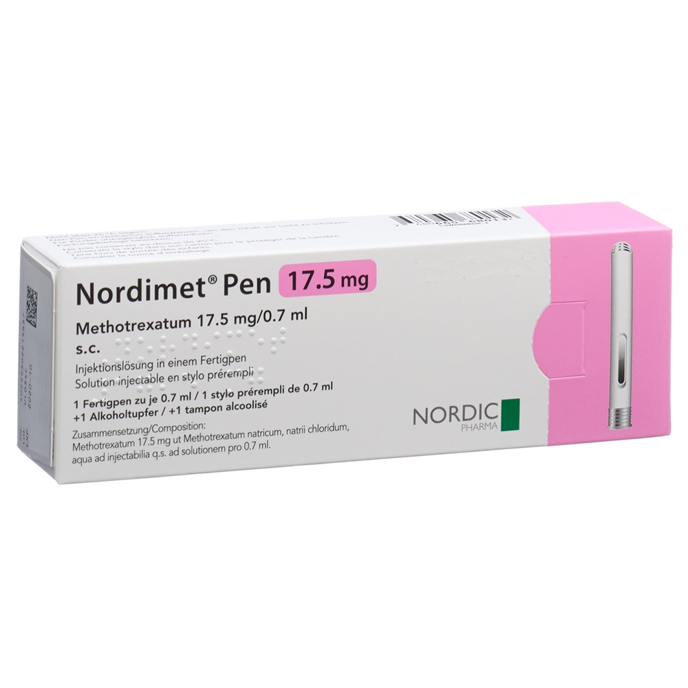 NORDIMET Inj Lös 17.5 mg/0.7ml Fertigpen 1 Stk, Hauptbild