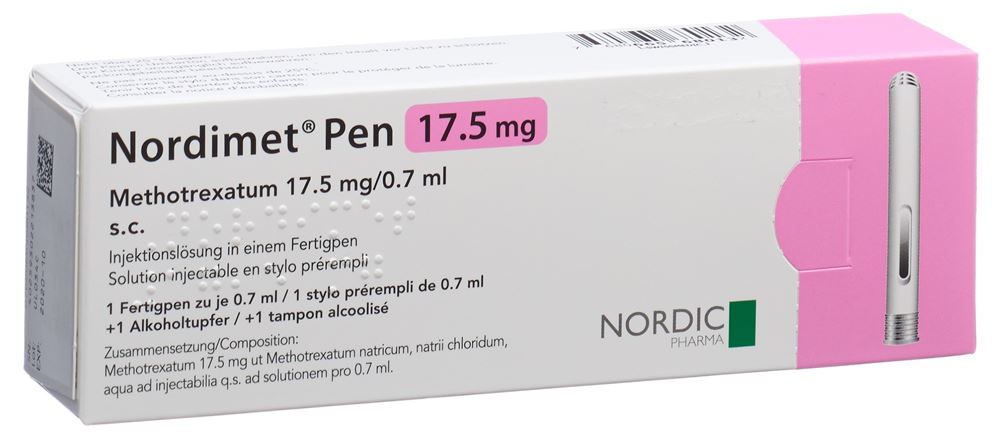 NORDIMET Inj Lös 17.5 mg/0.7ml Fertigpen 1 Stk, Hauptbild
