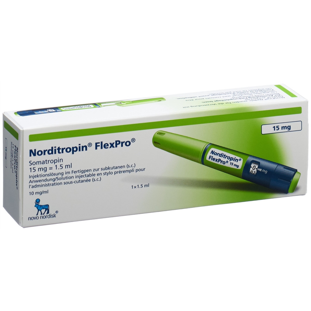 NORDITROPINE FlexPro 15 mg, Hauptbild