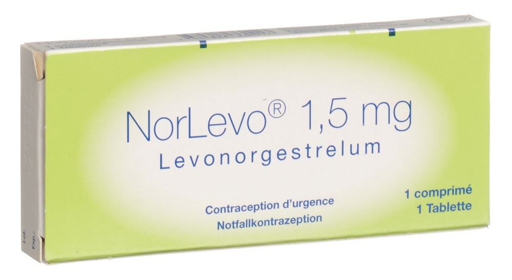 NORLEVO cpr 1.5 mg blist 1 pce, image principale