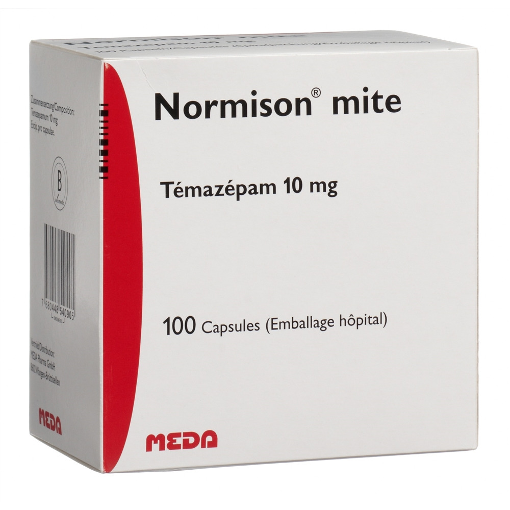 NORMISON mite 10 mg, image 2 sur 2