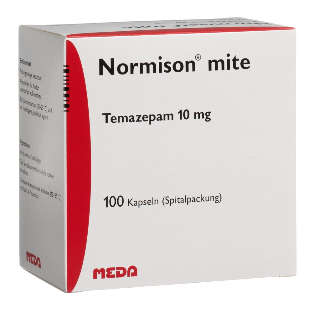 NORMISON mite 10 mg, image principale