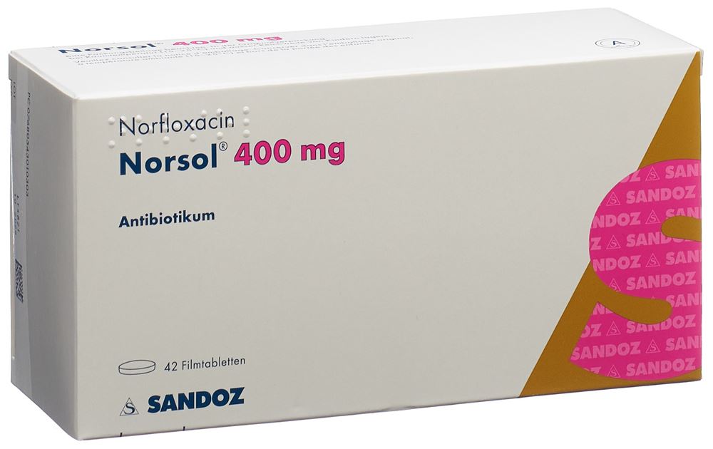 NORSOL cpr pell 400 mg blist 42 pce, image principale