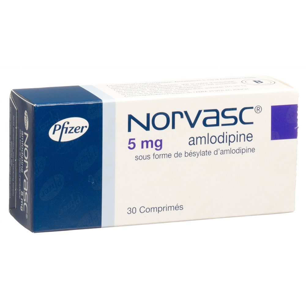 NORVASC Tabl 5 mg Blist 30 Stk, Bild 2 von 2