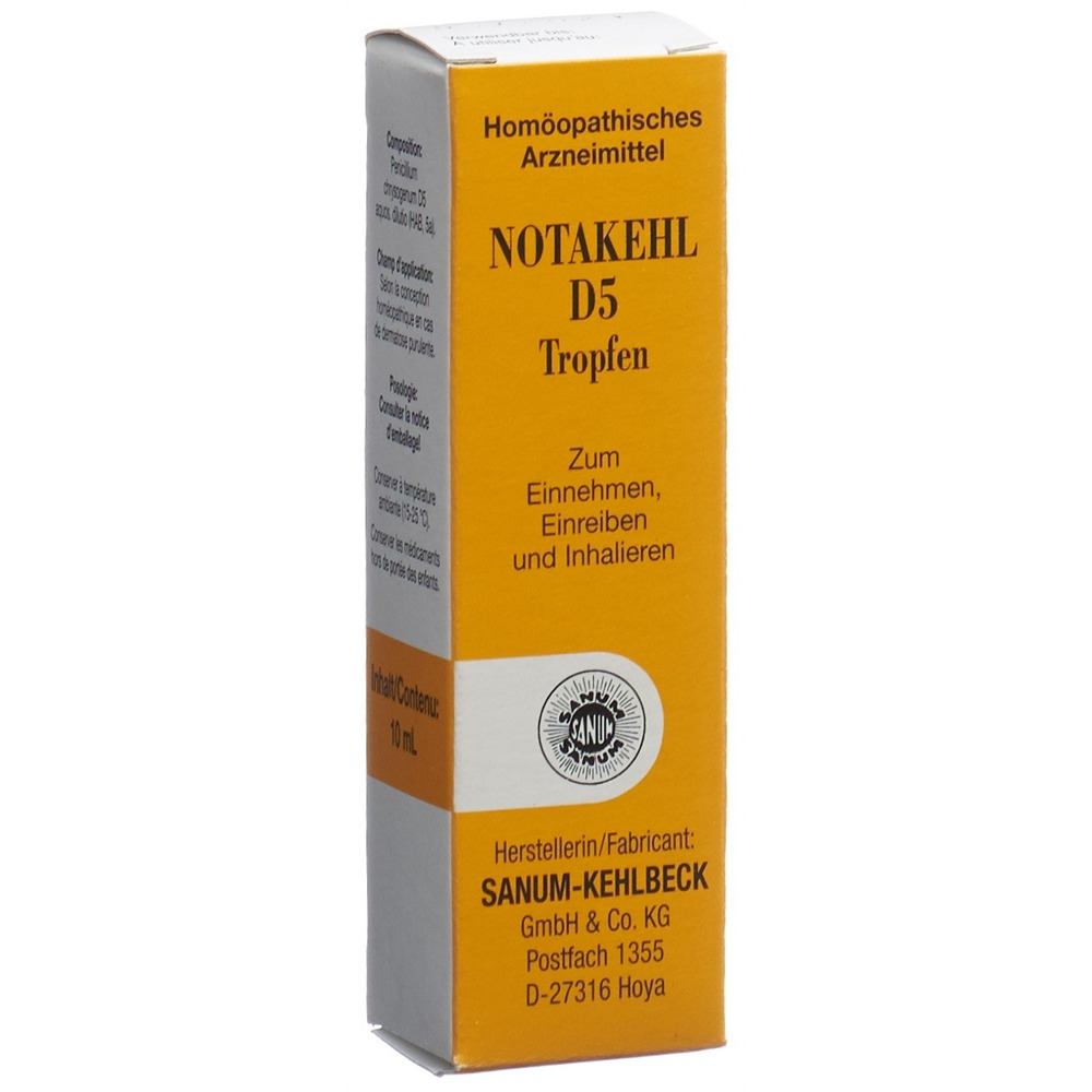 Notakehl gouttes 5 D fl 10 ml, image principale