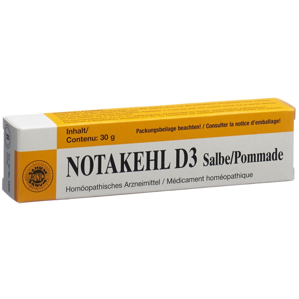 Notakehl Salbe 3 D Tb 30 g, Hauptbild