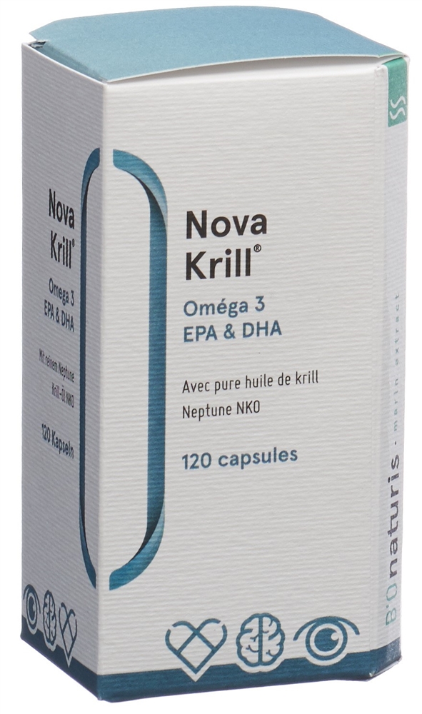 NOVAKRILL huile de krill 500 mg, image 2 sur 3