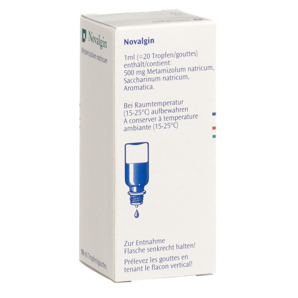 NOVALGIN gouttes 0.5 g/ml fl 10 ml, image 2 sur 2