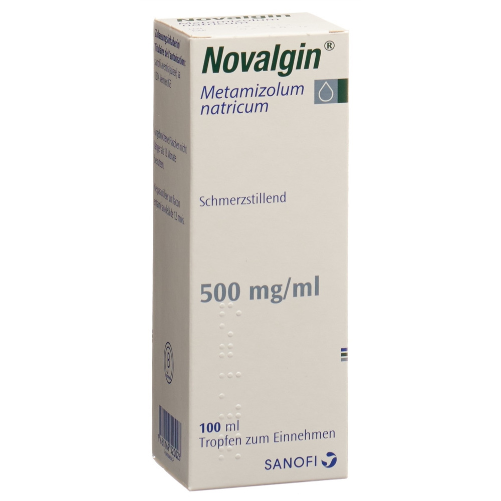 NOVALGIN Tropfen 0.5 g/ml Fl 100 ml, Hauptbild