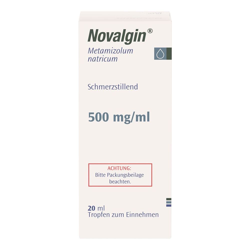 NOVALGIN Tropfen 0.5 g/ml Fl 20 ml, Hauptbild