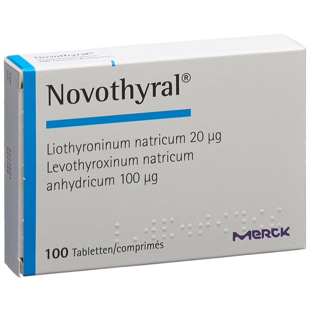 NOVOTHYRAL cpr blist 100 pce, image principale