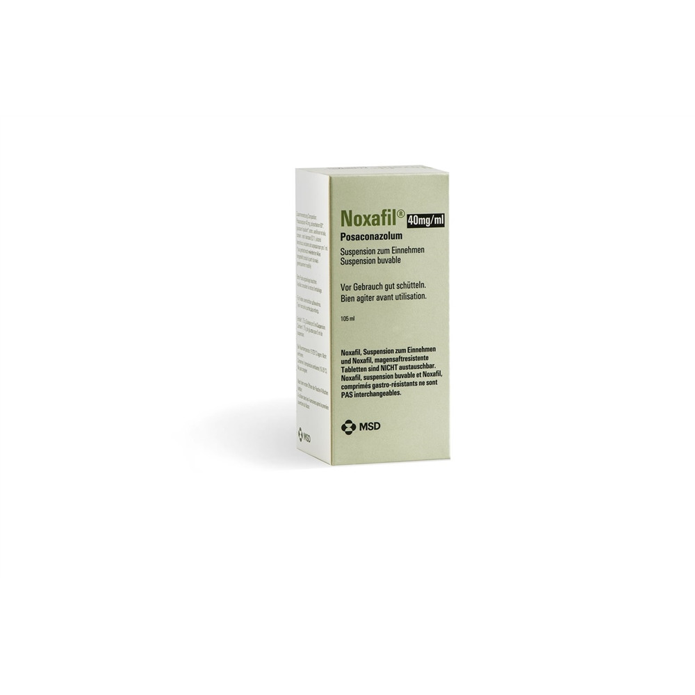 NOXAFIL Susp 40 mg/ml Fl 105 ml, Hauptbild