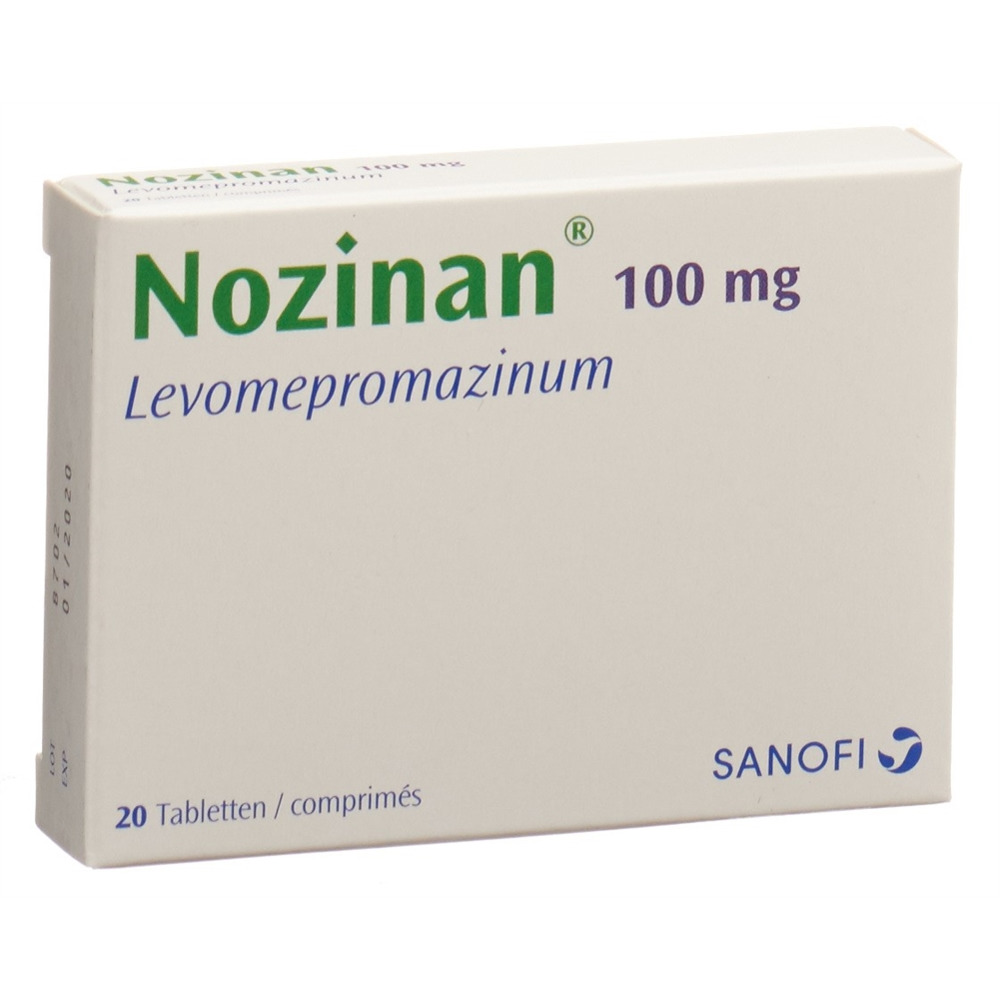 NOZINAN cpr pell 100 mg blist 20 pce, image principale