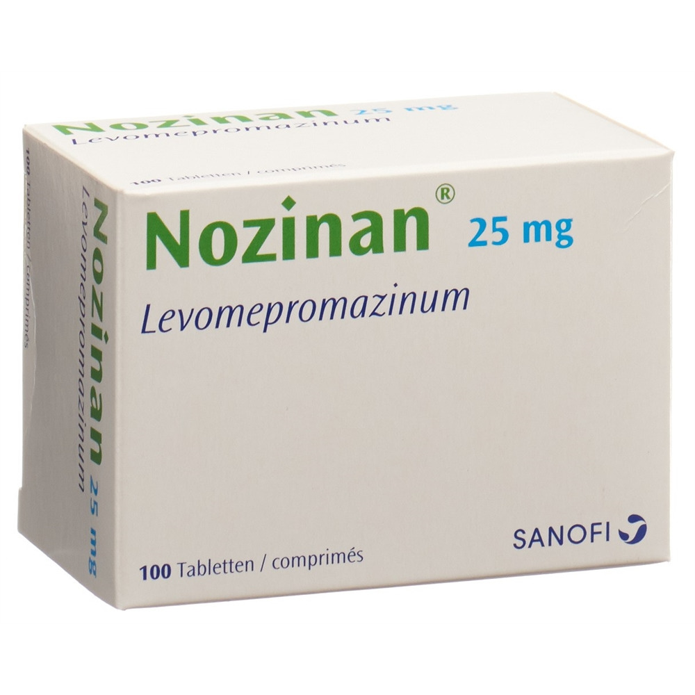 NOZINAN Filmtabl 25 mg Blist 100 Stk, Hauptbild