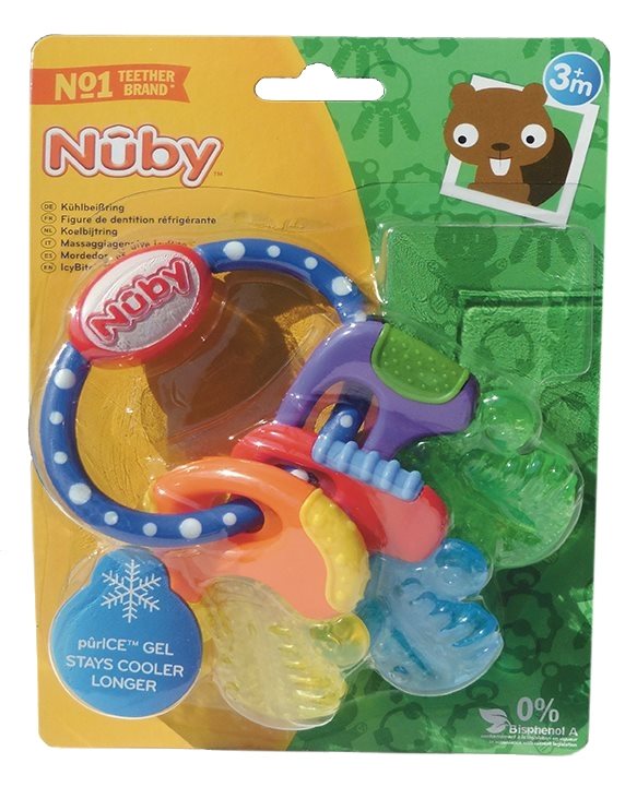 NUBY Beissring Schlüssel