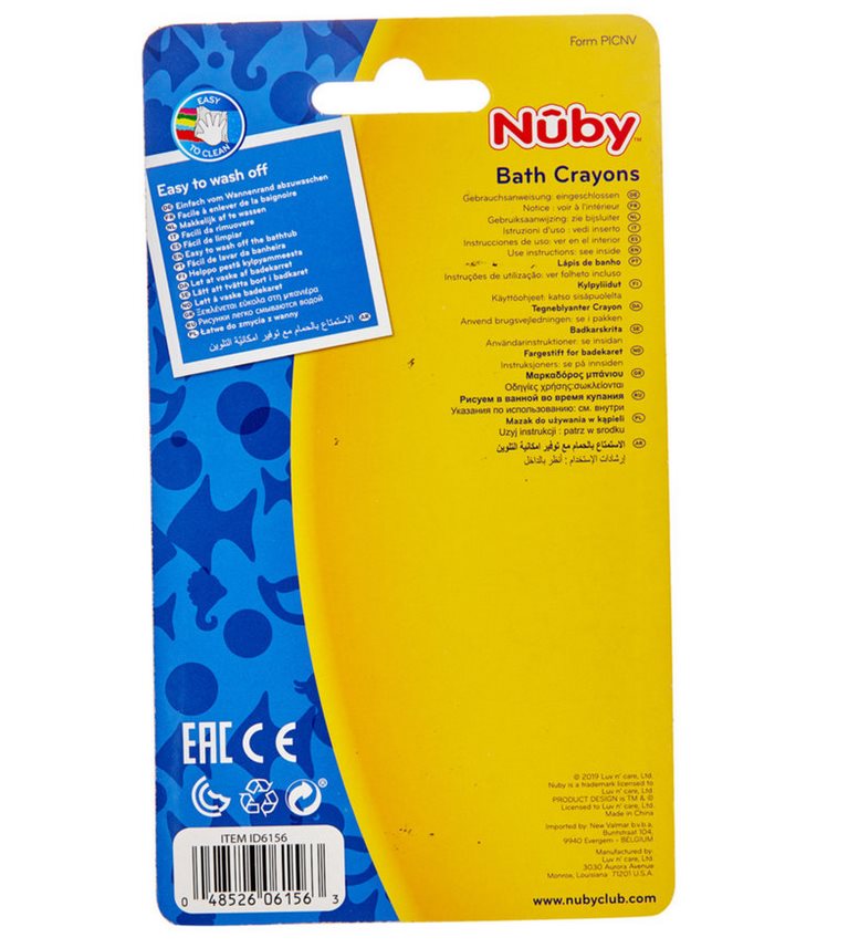 NUBY crayons pour le bain, image 3 sur 3