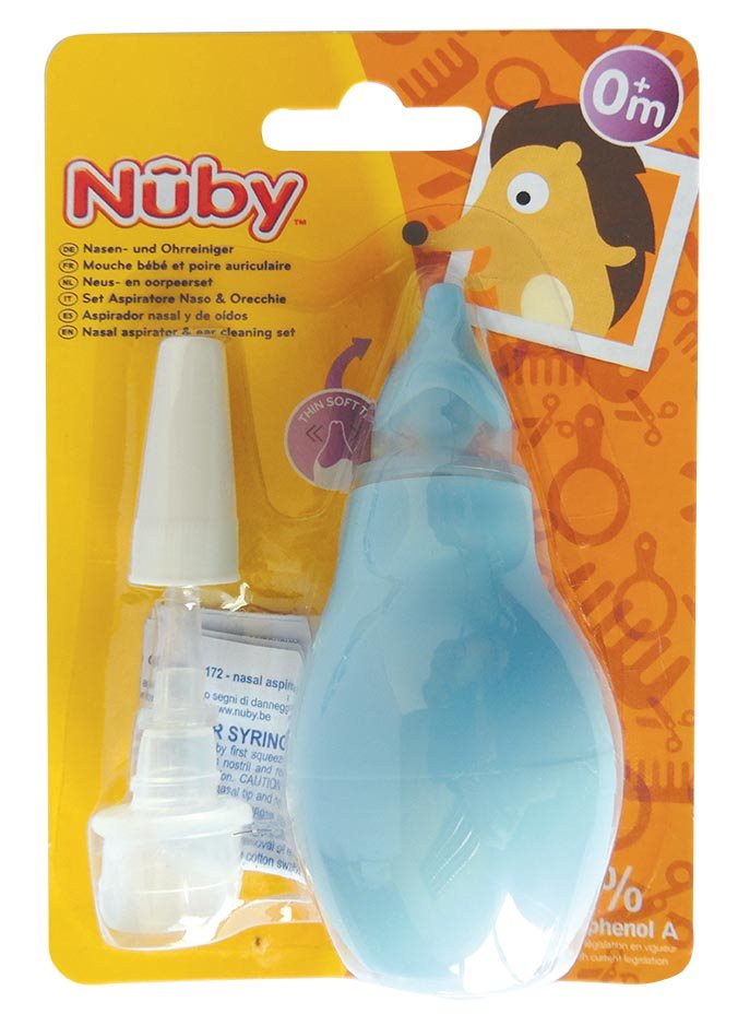 NUBY mouche-bébé poire à bout souple, image principale