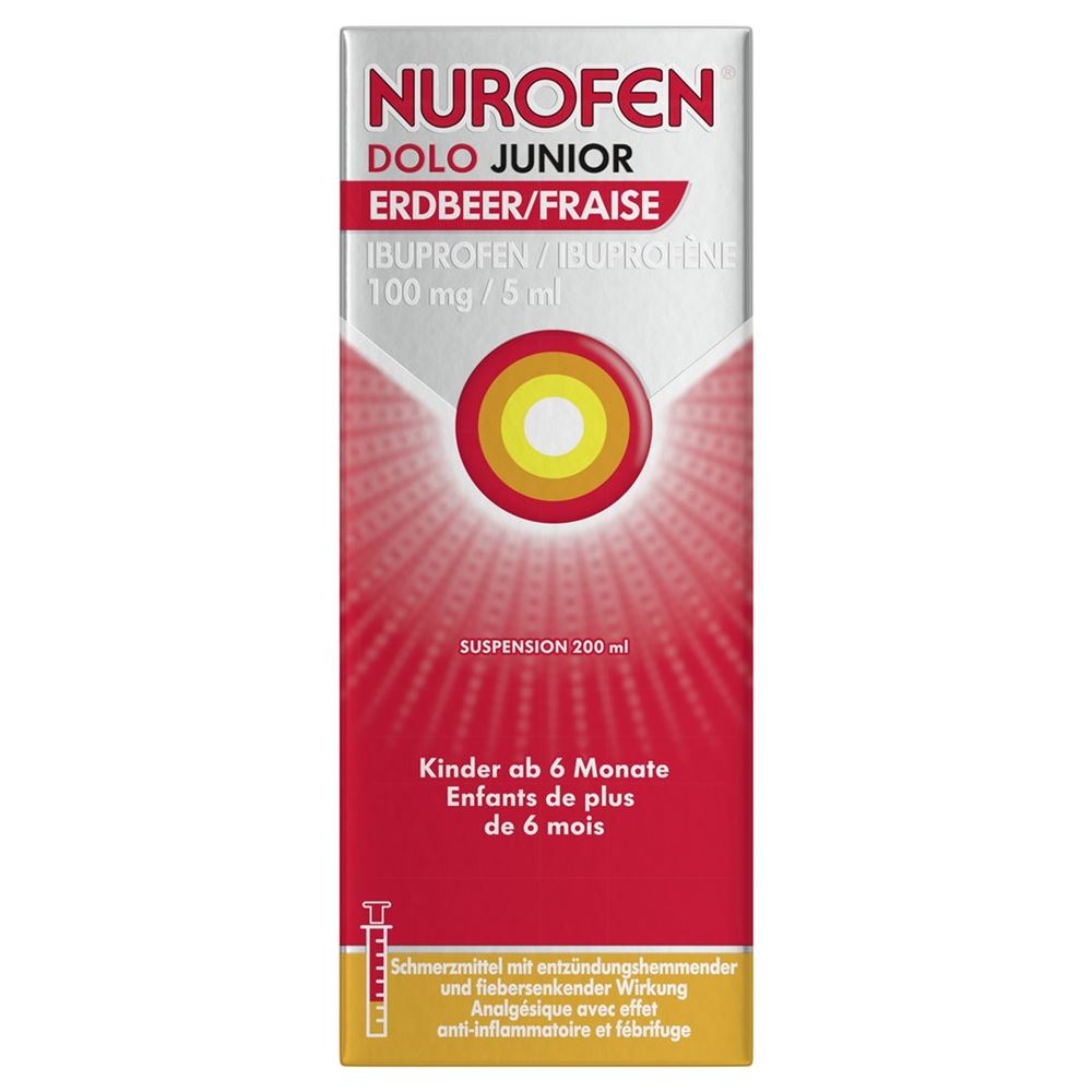 Nurofen Dolo Junior 100 mg/5ml, Hauptbild