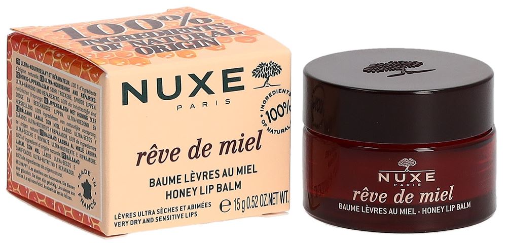NUXE Rêve de Miel Baume Lèvres Ultra Nourishing & Rép, image 3 sur 5
