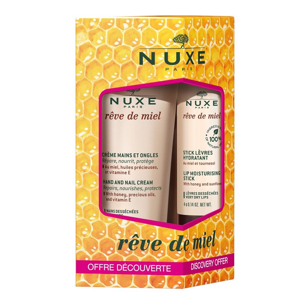 NUXE Rêve de Miel Offre Dévouv Mains & Ongles / Lip